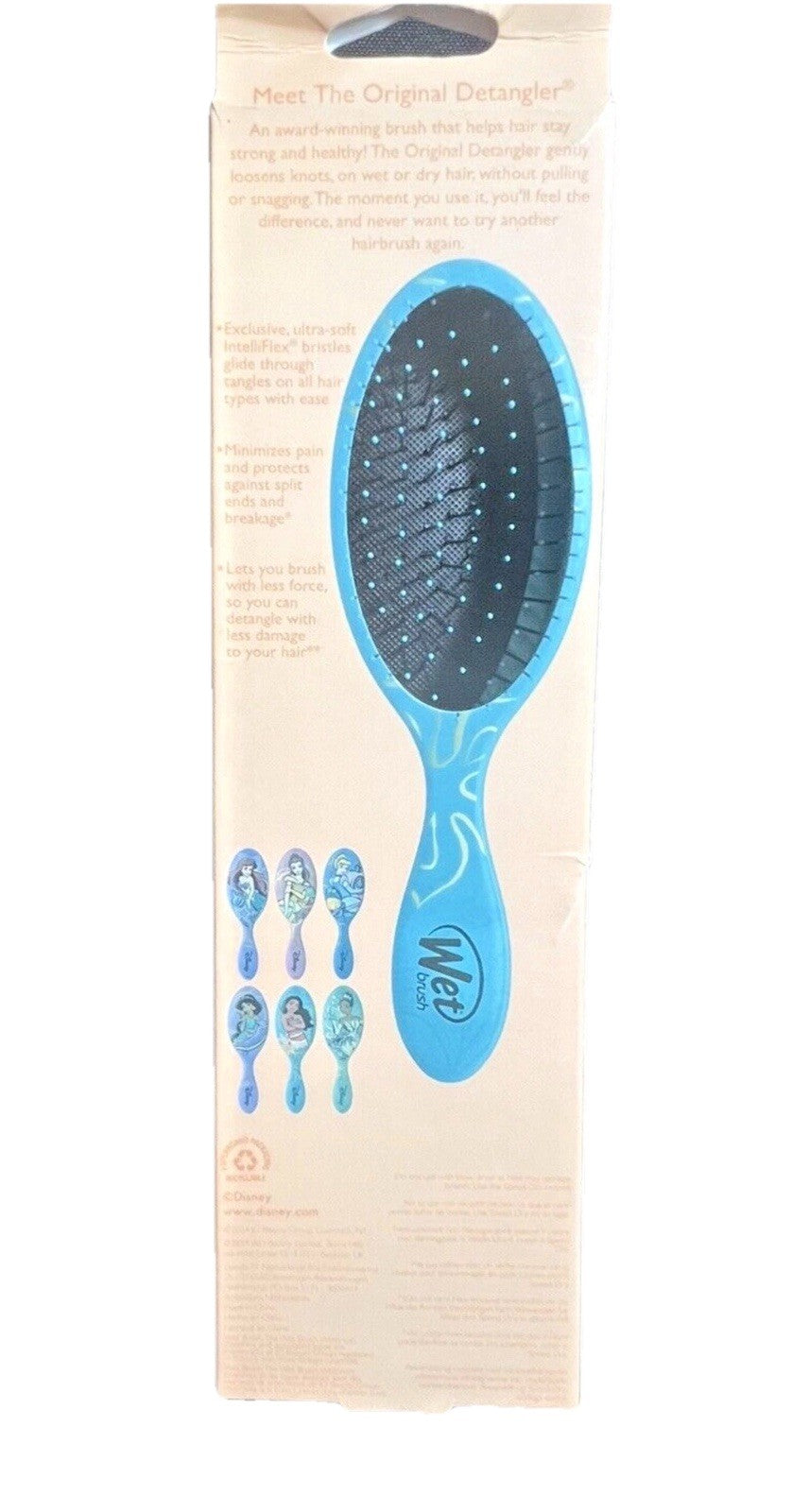 Wet Brush Original Detangler Hair Brush Moana Limited Edition Disney
