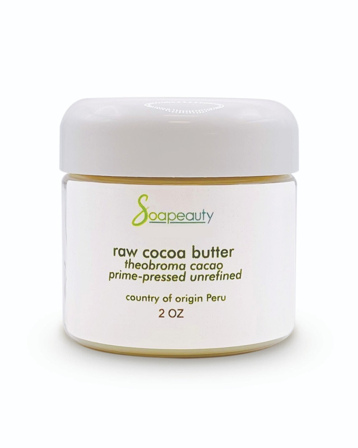 Unrefined Cocoa Butter - 100% Pure & Natural