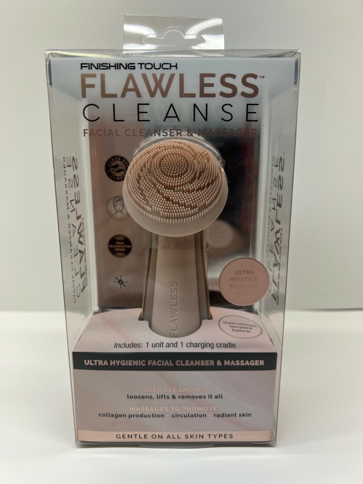 Facial Cleanser & Massager - All-in-One Sonic Skin Care Device