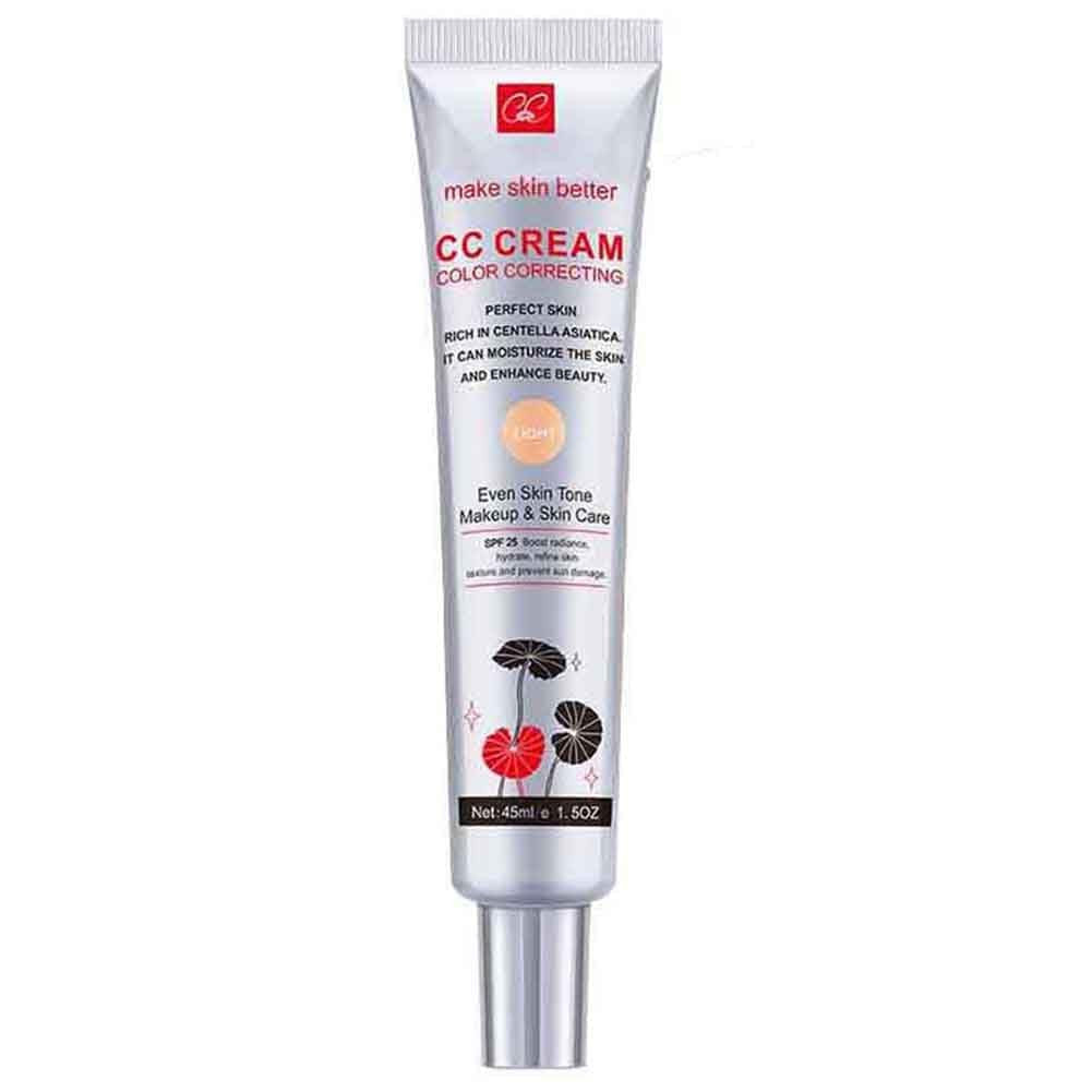 Color Correcting CC Cream SPF 25 Lightweight Foundation Hydrating Serum