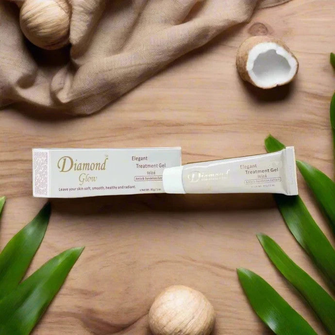 Diamond Glow Skin Brightening Gel - Hyperpigmentation & Scar Treatment 1 oz