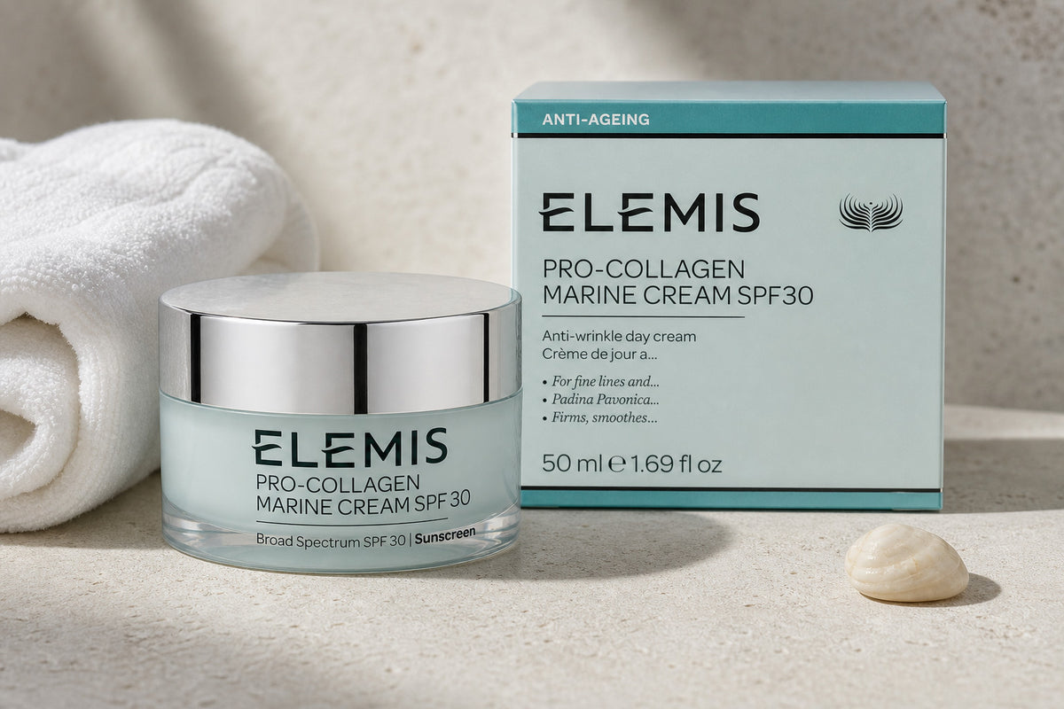 Elemis Pro-Collagen Marine Cream SPF 30 Moisturizer 50ml - Anti-Aging Sun Protection
