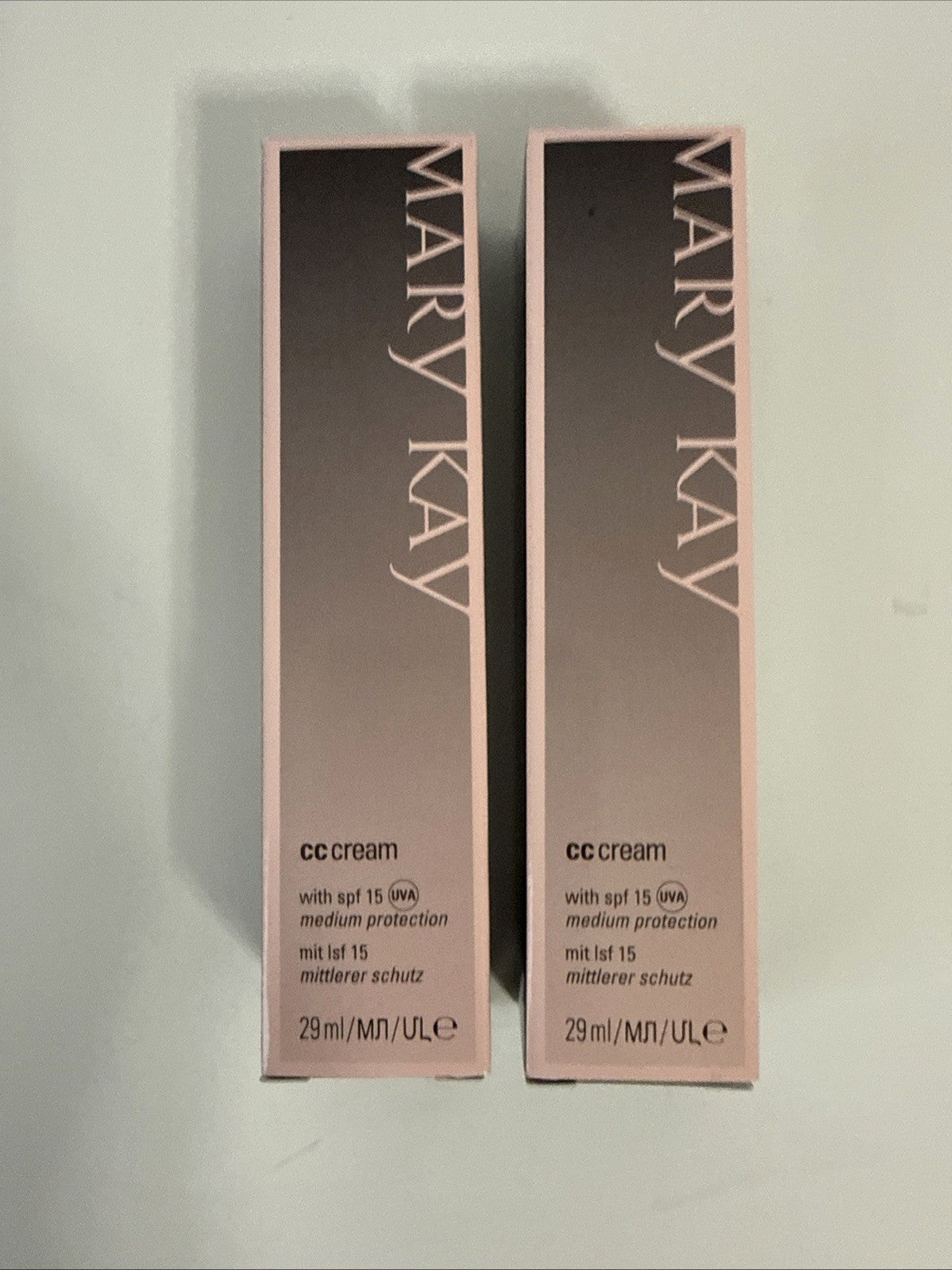 Set of 2 Deep Skin Tone CC Cream SPF 15 by Mary Kay - New In Box