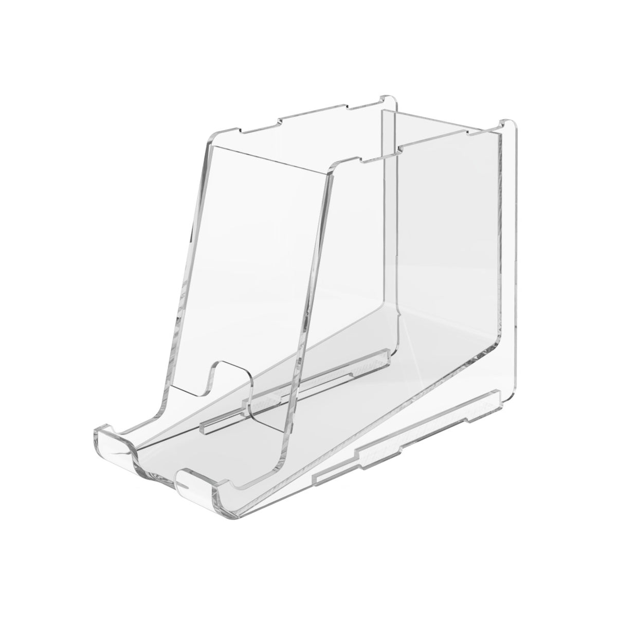 Clear Acrylic Lip Balm & Makeup Display Holder Stackable Countertop Organizer