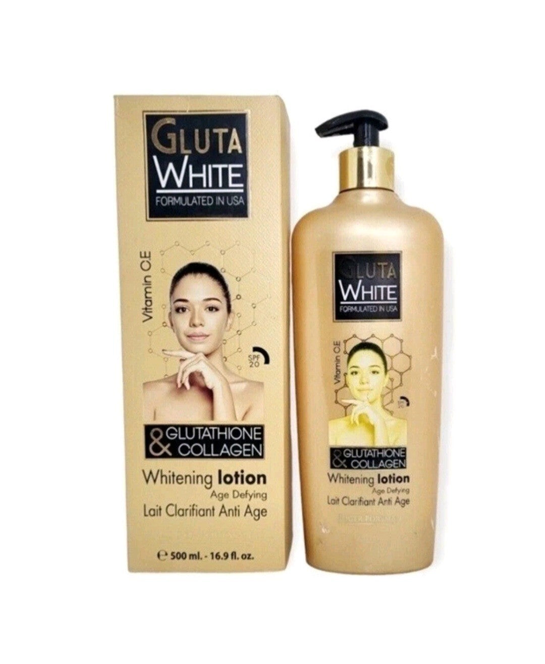 Age Defying Lotion with Glutathione & Collagen 500ml