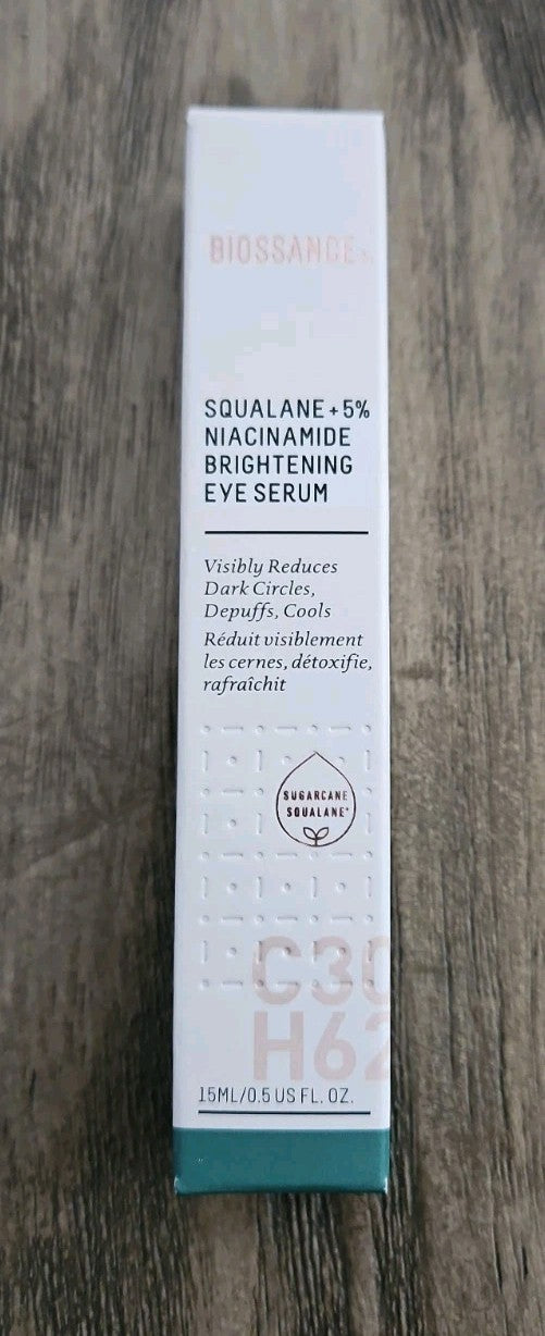 Brightening Eye Serum with Squalane and Niacinamide - 15mL / 0.5 Fl Oz