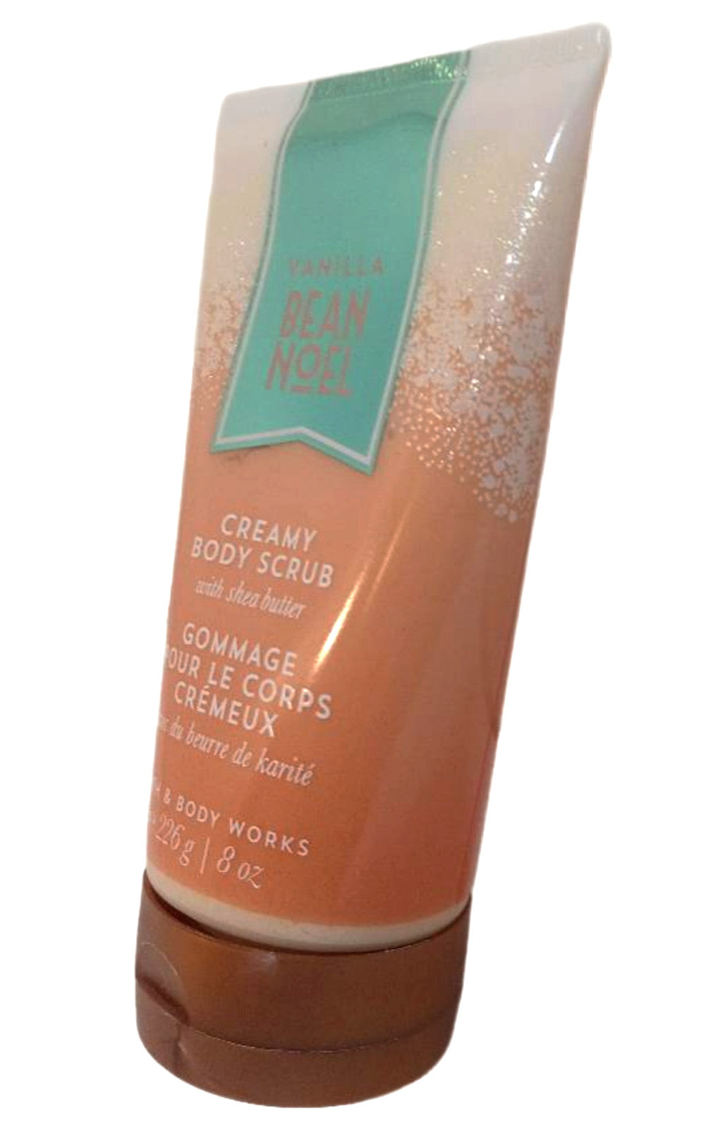 Bath And Body Works Creamy Scrub 8 Oz Vanilla Bean Noel Exfoliating