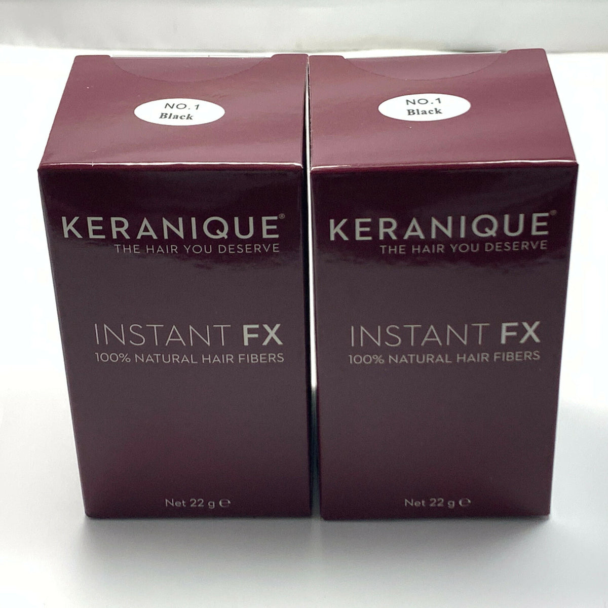 Instant FX Natural Hair Building Fibers - Duo Pack