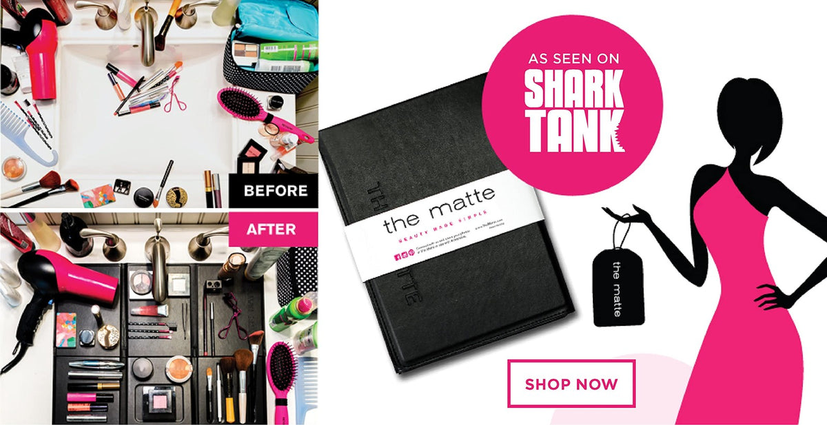 Makeup Organizer Space Saver for Bathroom Sink - Black, Foldable & Portable