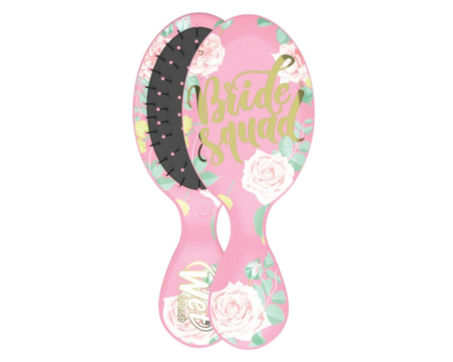 Mini Detangler Hair Brush for Bridal Party - Soft IntelliFlex Bristles, Travel Size