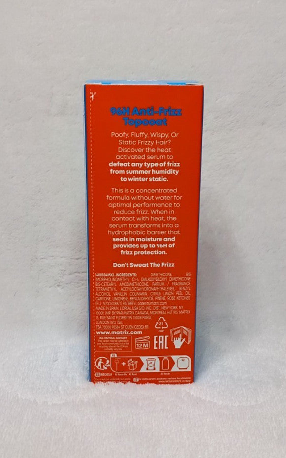 Anti-Frizz Hair Serum with Heat Protection - Smooth & Shine, 1.69oz