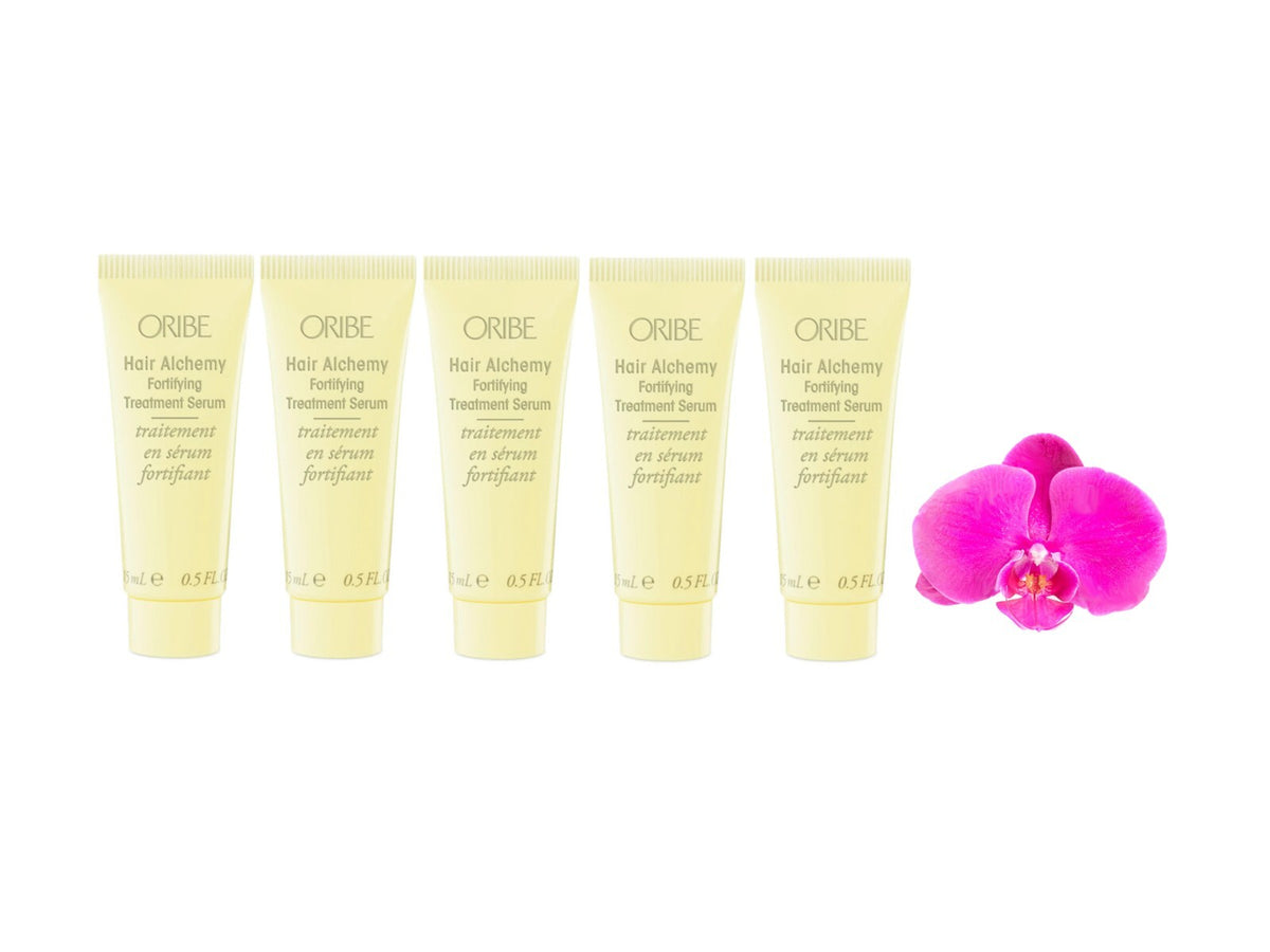 Hair Fortifying Serum Set - Strengthen & Protect Fragile Hair - 5 Tubes