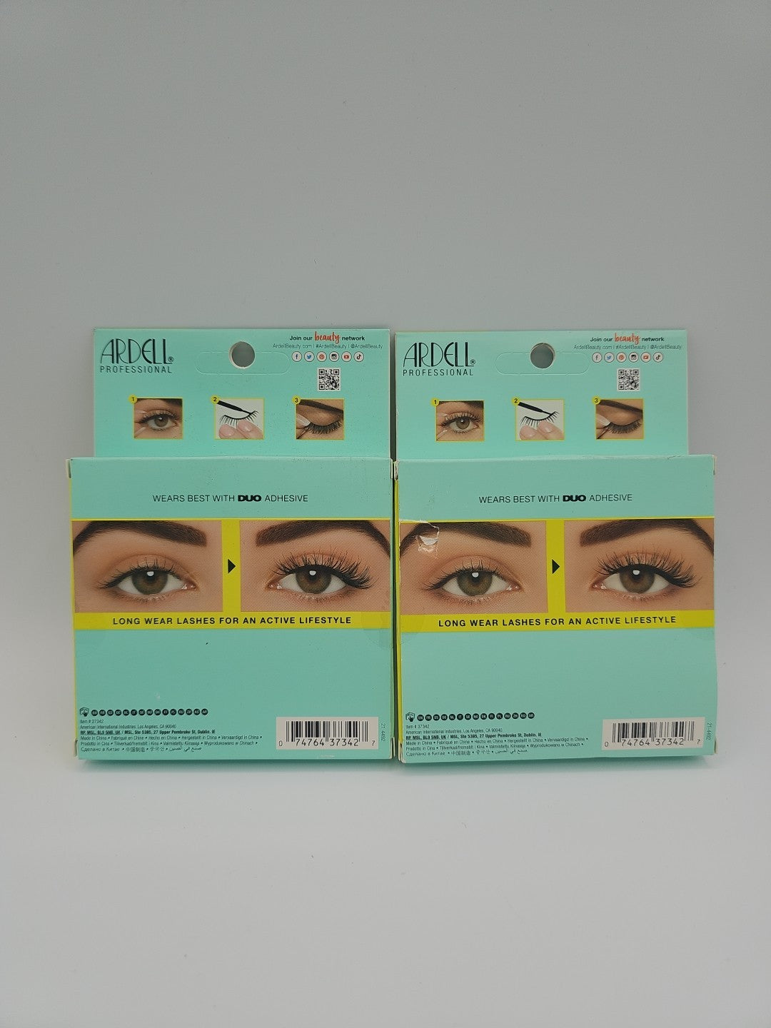 2-Pack High Endurance Flexible Lash Bands for False Eyelashes - Ardell Pro-Active