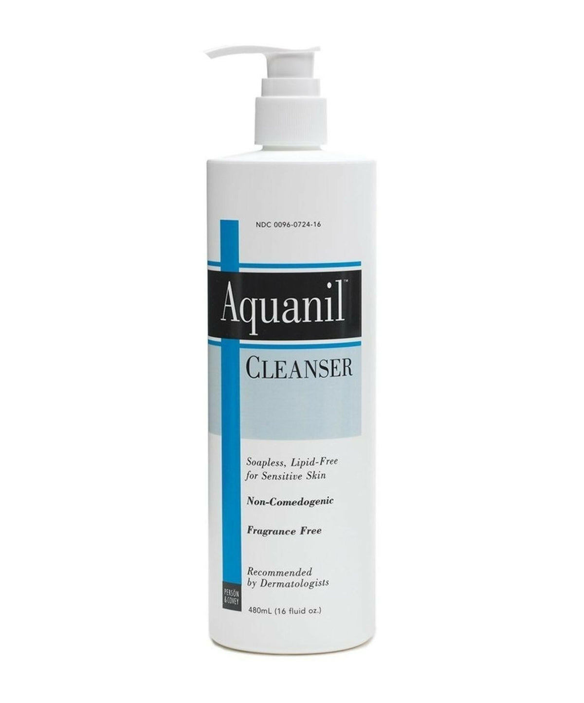 Sensitive Skin Facial Cleanser Soapless Lipid-Free 16oz - Hypoallergenic & Fragrance-Free