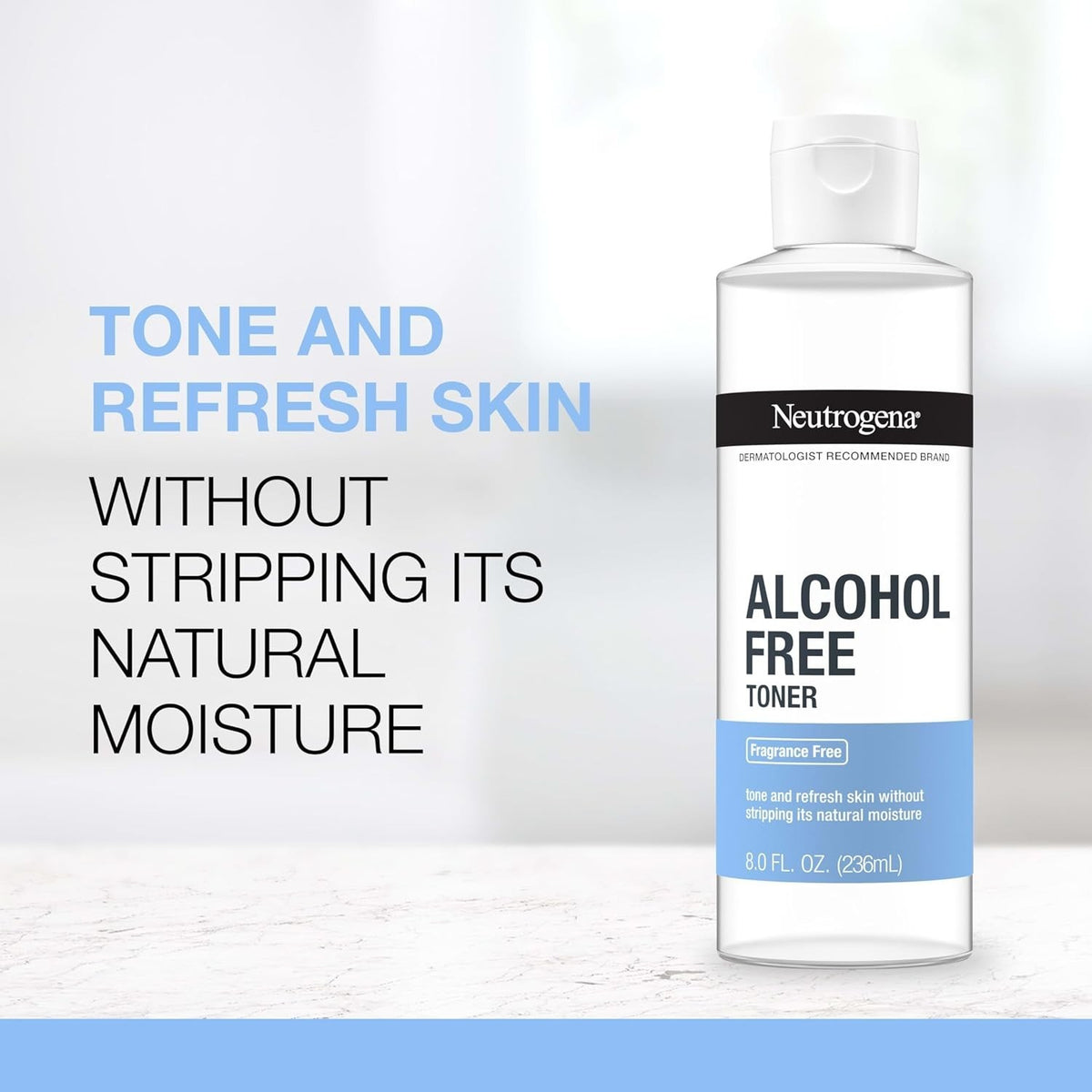 Alcohol-Free Facial Toner for Sensitive Skin - 8 fl oz Hypoallergenic