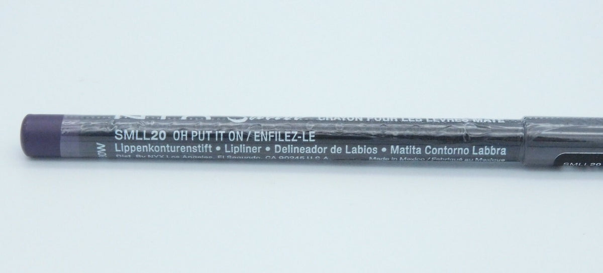 Set of 3 Purple Lip Liner Pencils - Matte Suede Lip Makeup - SMLL20