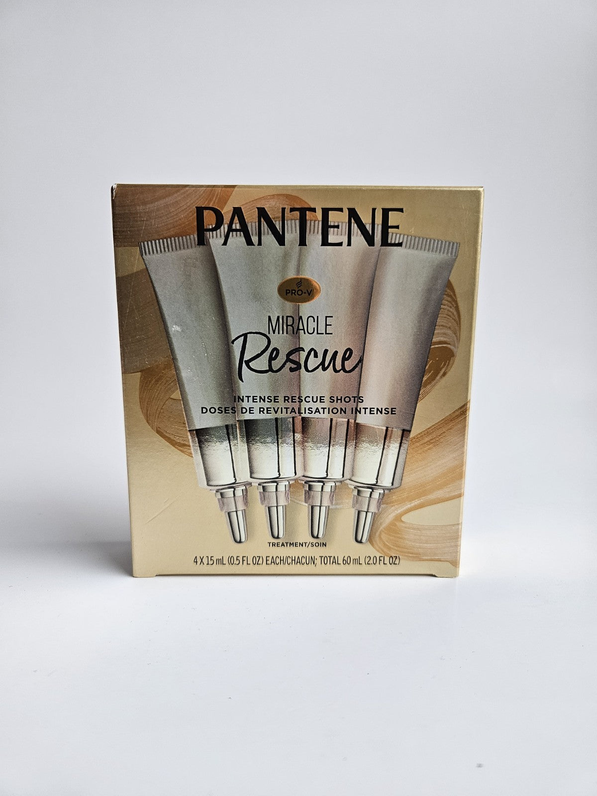 Hair Treatment Shots - Intense Rescue Hair Care for Damaged Hair - 4 Pack