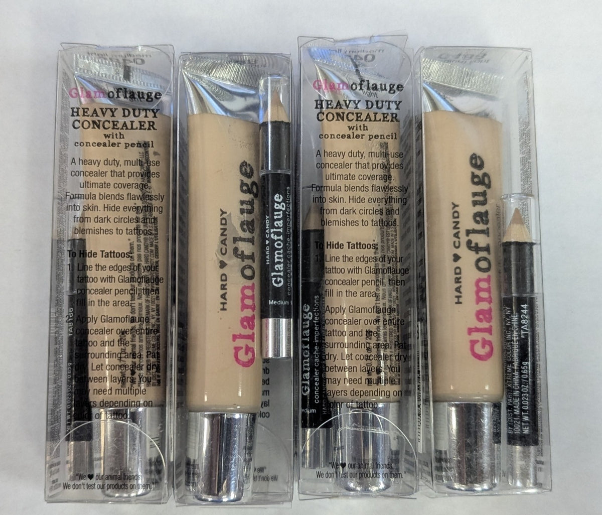 Heavy Duty Concealer Set - Multiple Quantities & Shades