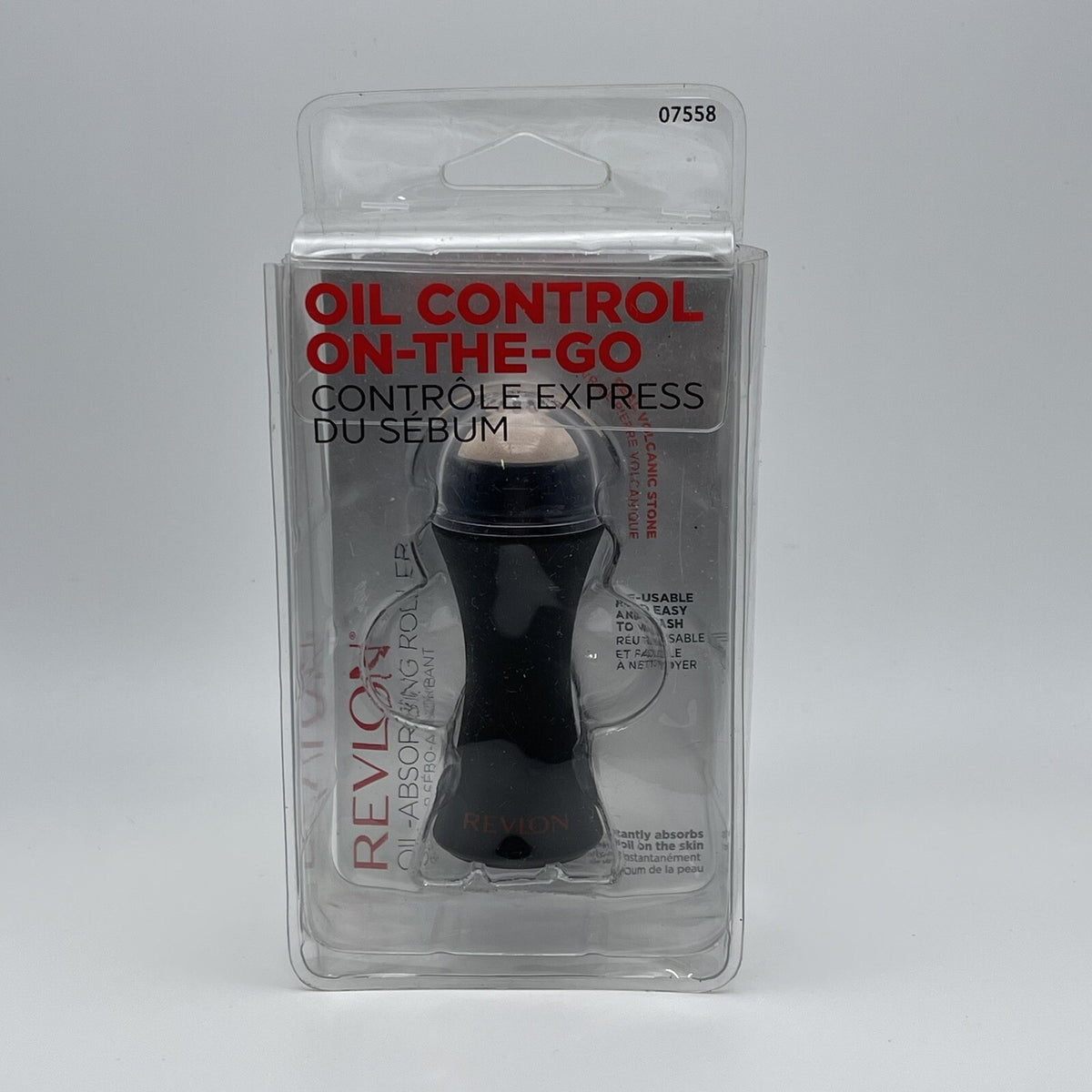 Oil-Absorbing Makeup Roller for Oily Skin, Reusable & Portable