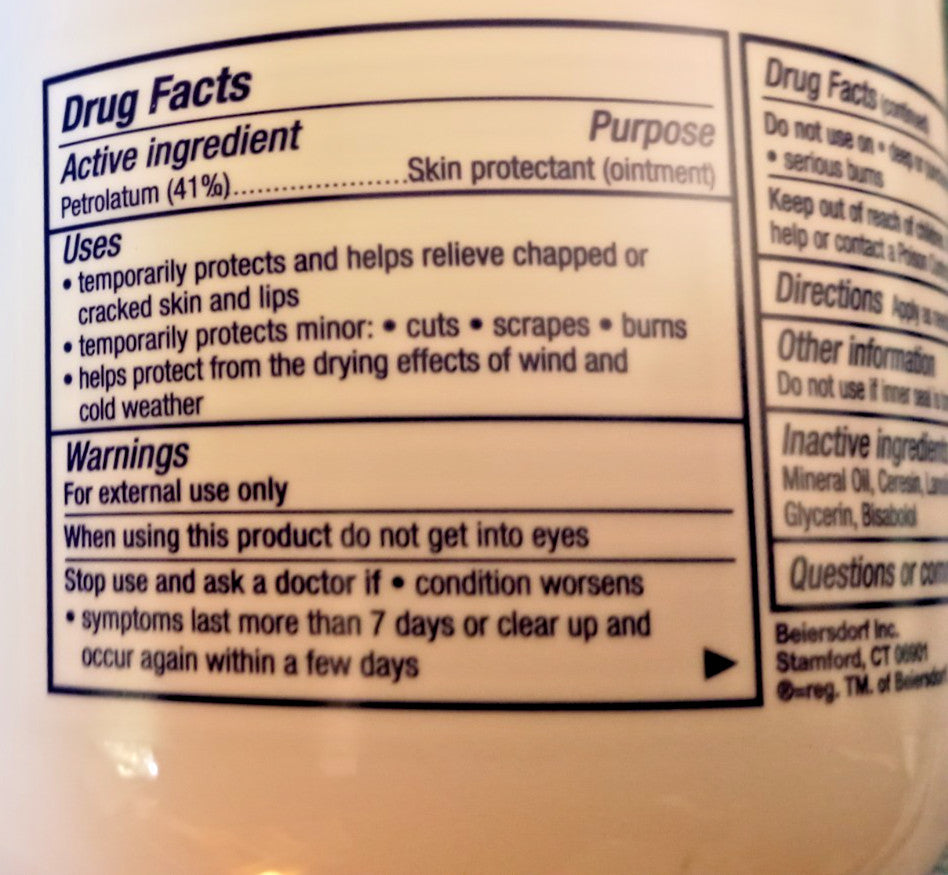Aquaphor Healing Ointment Advanced Therapy Skin Protectant, 14 oz, 5 Pack