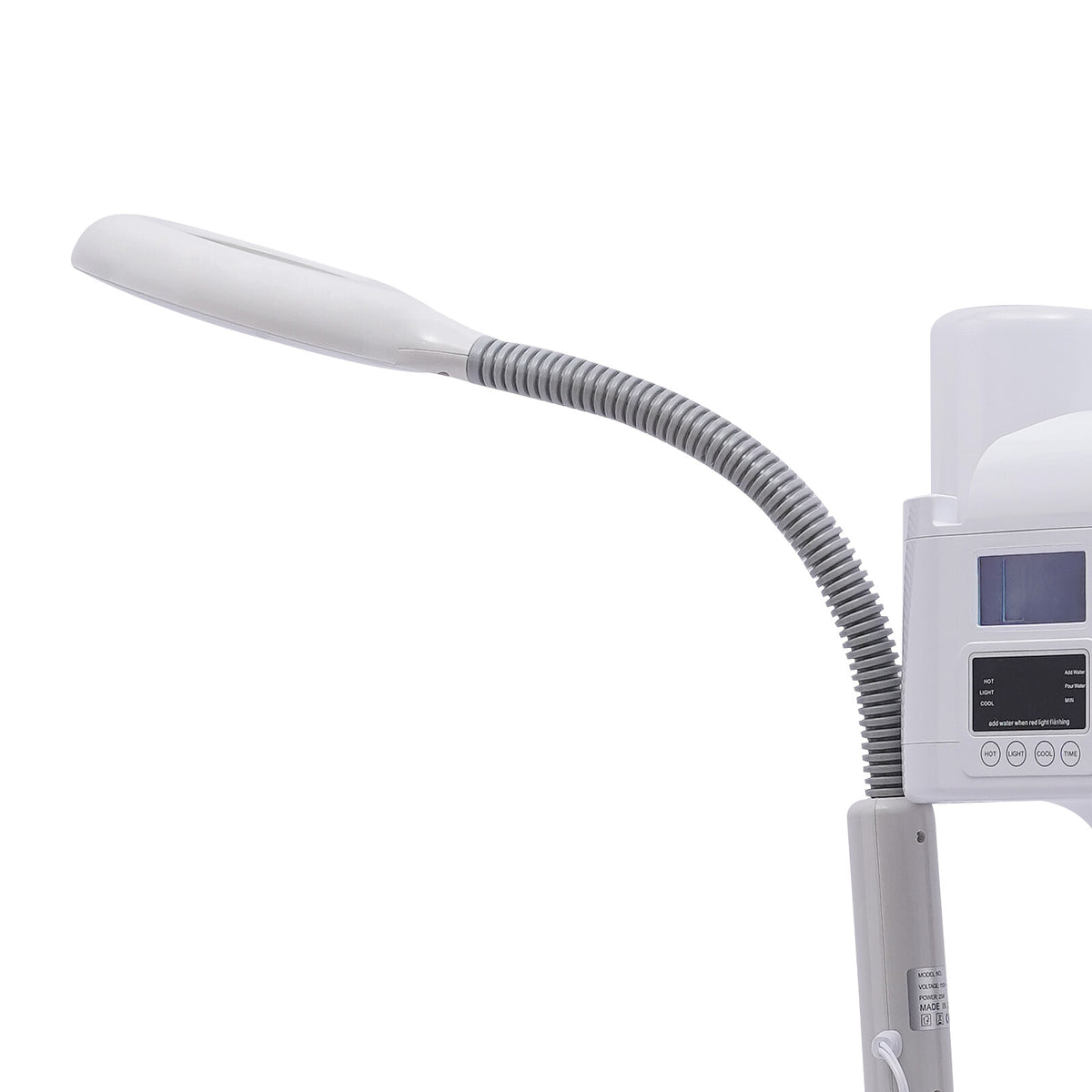 Professional 3-in-1 Facial Steamer with Hot & Cold Nozzles & LED Magnifying Lamp