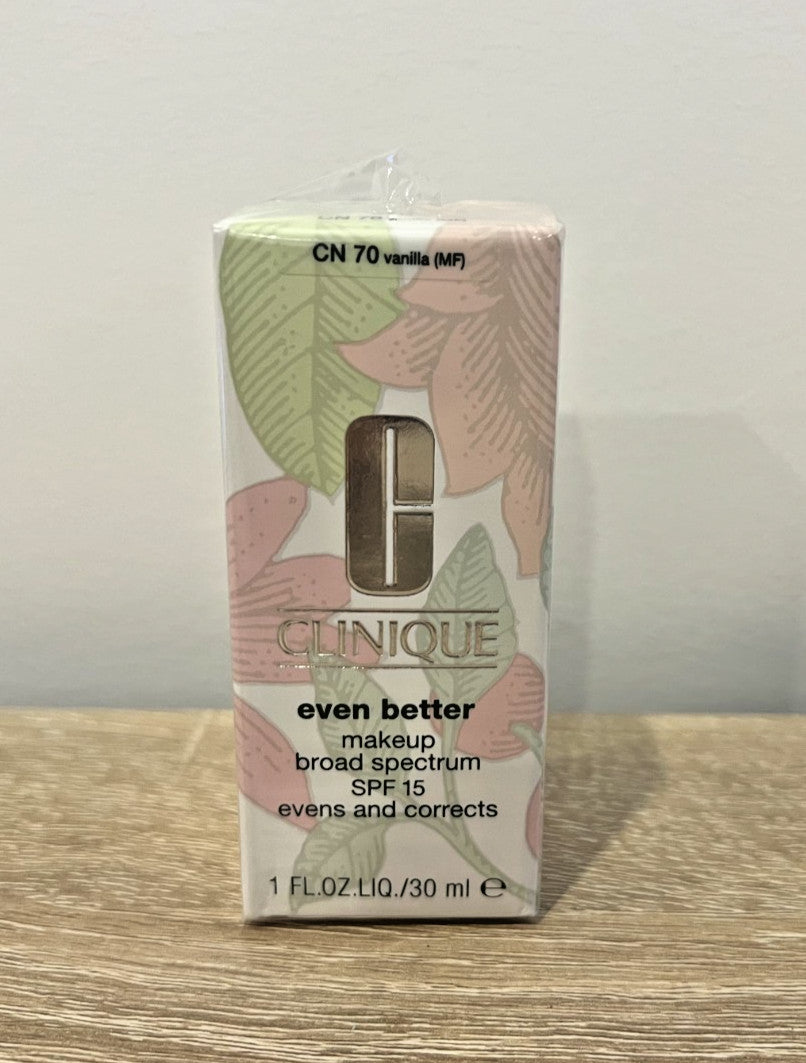 Clinique Even Better Makeup SPF 15 CN70 Vanilla 30ml - Broad Spectrum Foundation