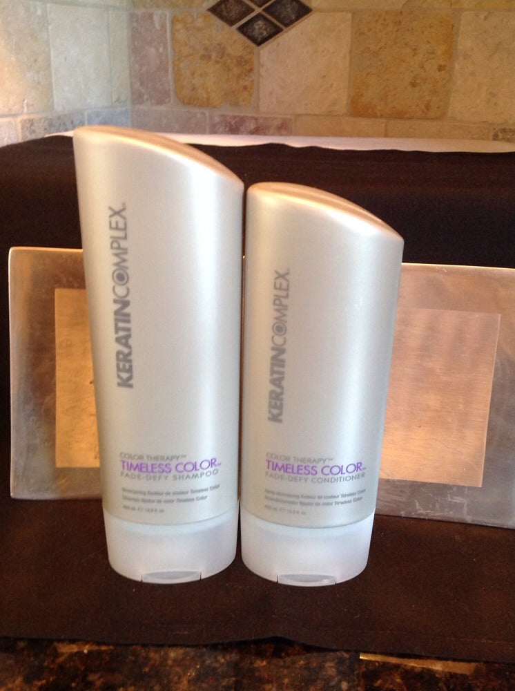 Keratin Complex Timeless Color Shampoo & Conditioner Duo 13.5oz for Hair Color Protection