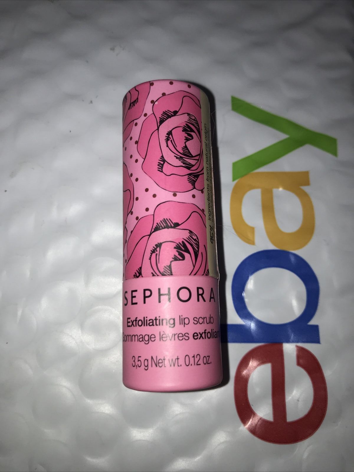 Exfoliating Lip Scrub Rose - Nourishing Lip Care Treatment