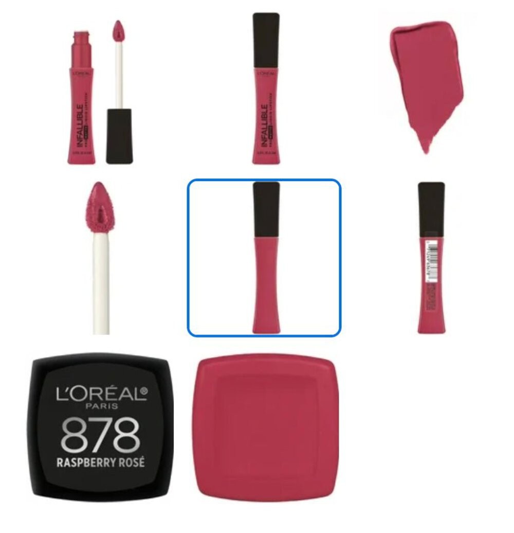 Liquid Lipstick Raspberry Rose - Long Lasting Matte Lip Color