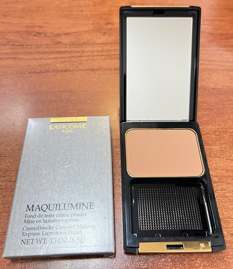 Lancome Maquilumine Creme Powder Compact Makeup Beige Bisque III 0.3 oz