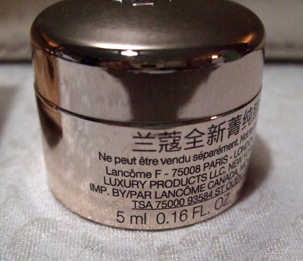 Lancôme Absolue Eye Cream Revitalizing Anti-Aging Eye Treatment 0.16 oz Travel Size
