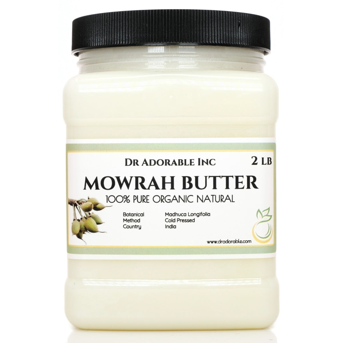 Organic Mowrah Butter Cold Pressed Pure