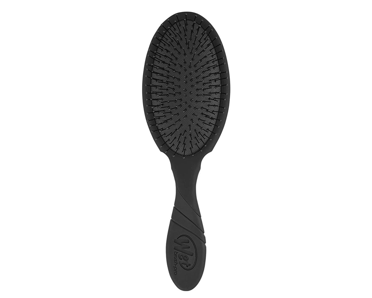 Wet Detangler Brush for All Hair Types - Black IntelliFlex Tangle Teezer