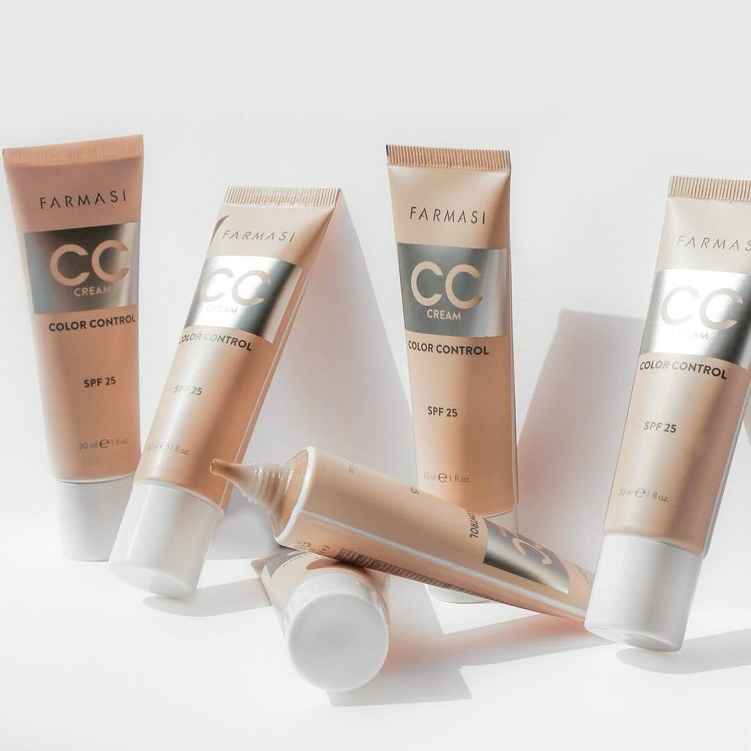 Farmasi CC Color Control Anti-Blemish SPF 25 - All Shades, 1 fl oz