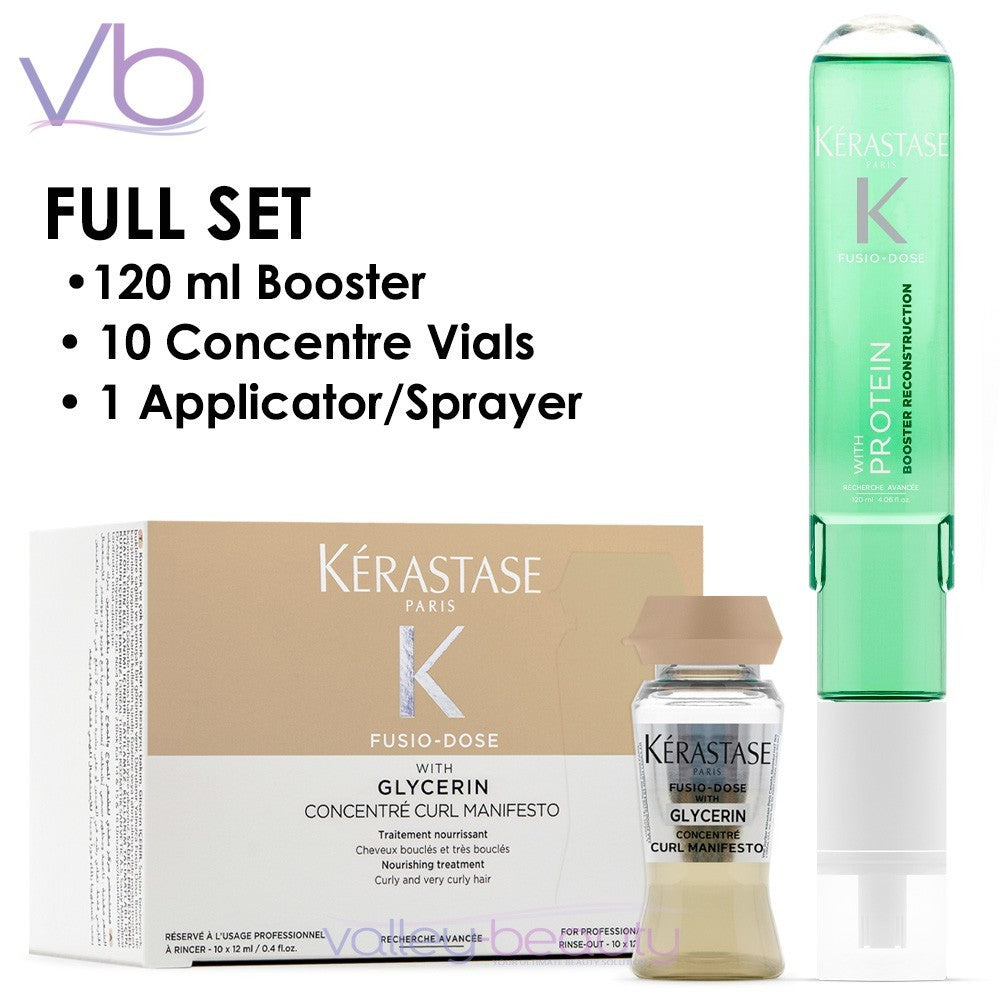 KERASTASE Fusio Dose Treatment Curl Manifresto | Concentre + Booster,