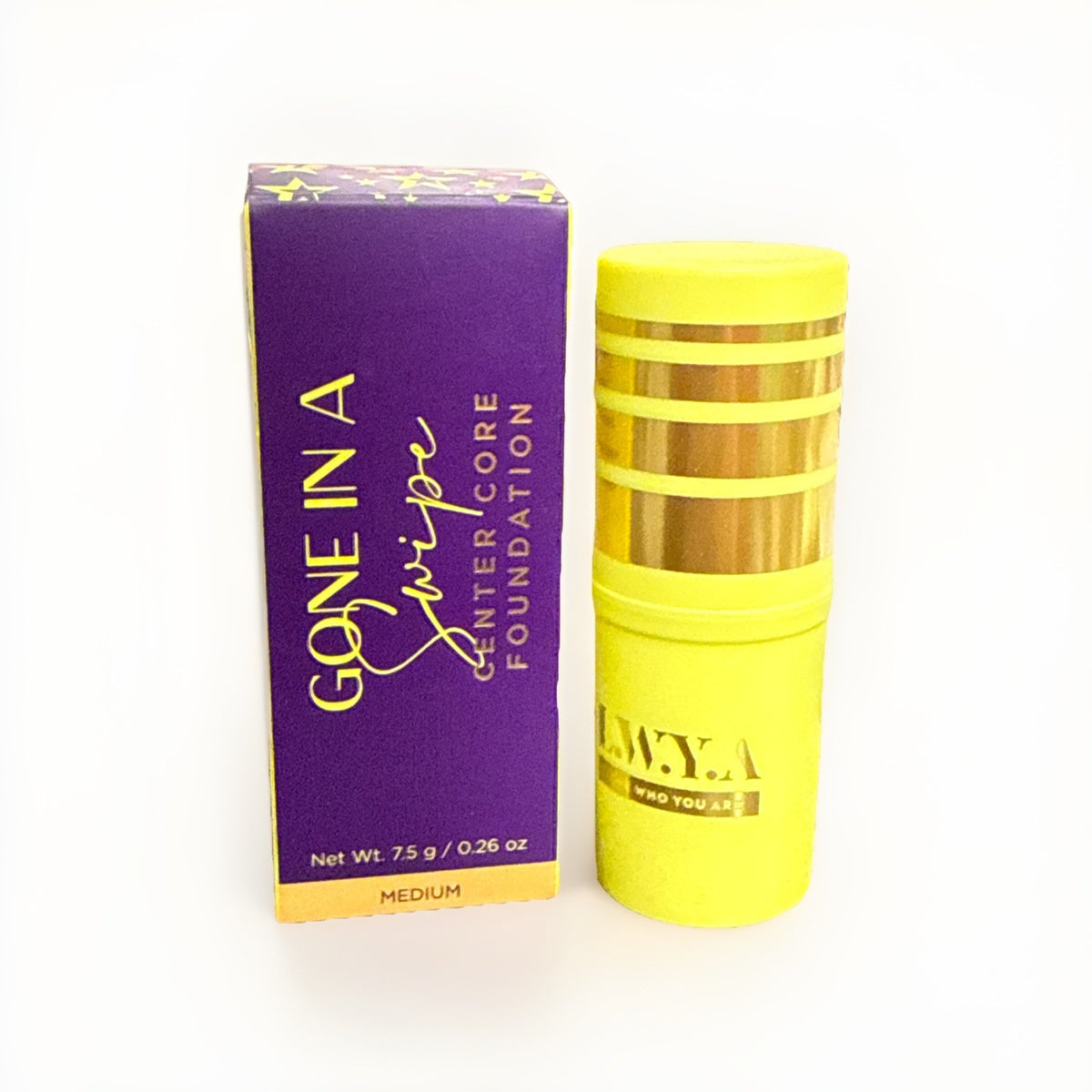 LWYA Gone in a Swipe Center Core Foundation Medium 0.26oz Face Makeup