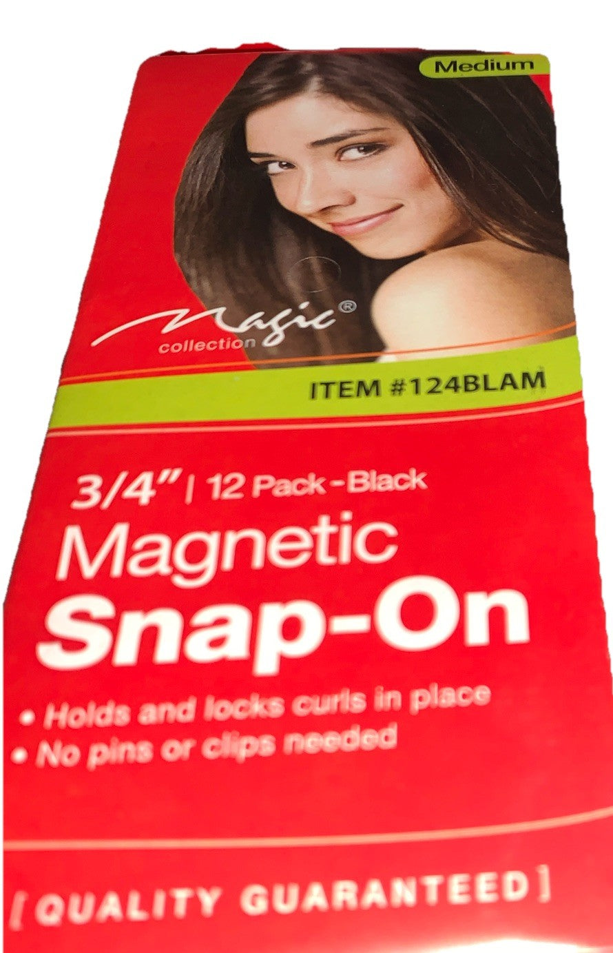 Magnetic Jumbo Rollers 3/4 Inch 12-Pack Black - Strong Magnetic Paint Rollers