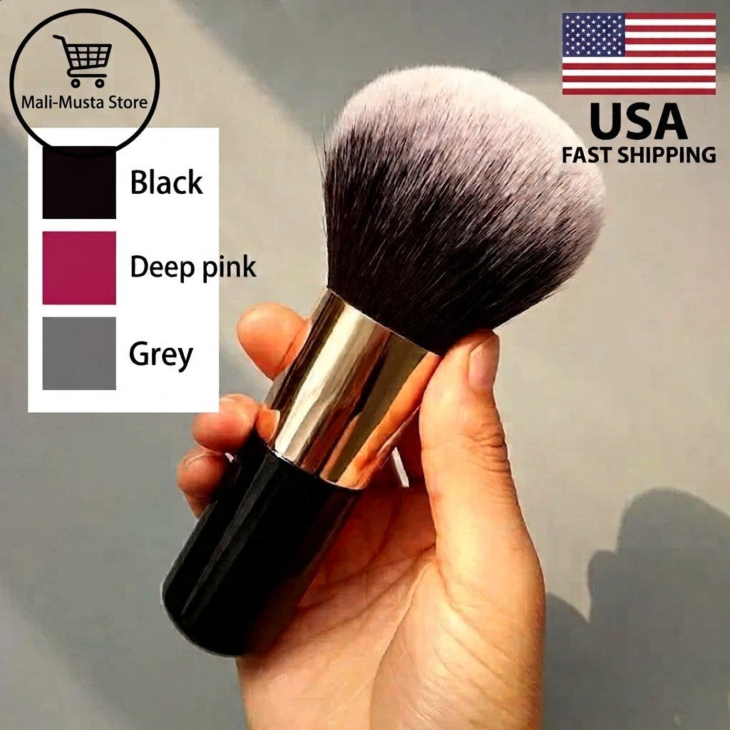 Large Powder & Makeup Brush for Foundation, Blush & Bronzer - Multi-Functional