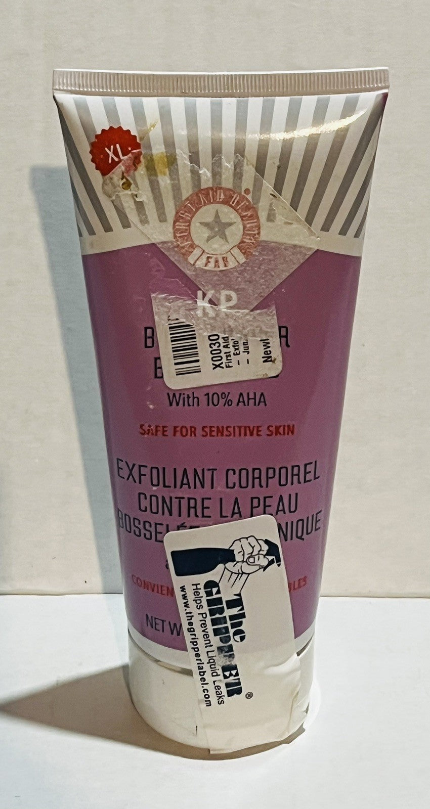 SEALED 2 PACK First Aid Beauty XL 10 oz KP Bump Eraser Body Scrub 10%