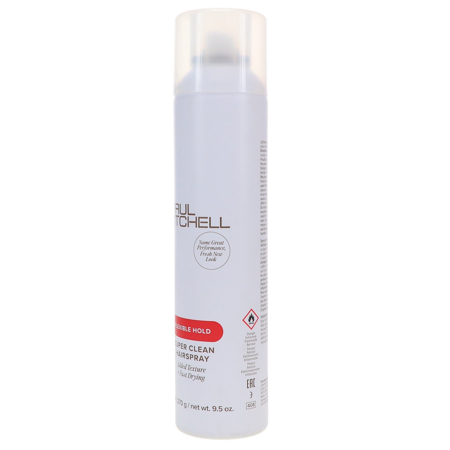 Paul Mitchell Flexible Hold Hair Spray - 9.5 oz, Lightweight & Refillable