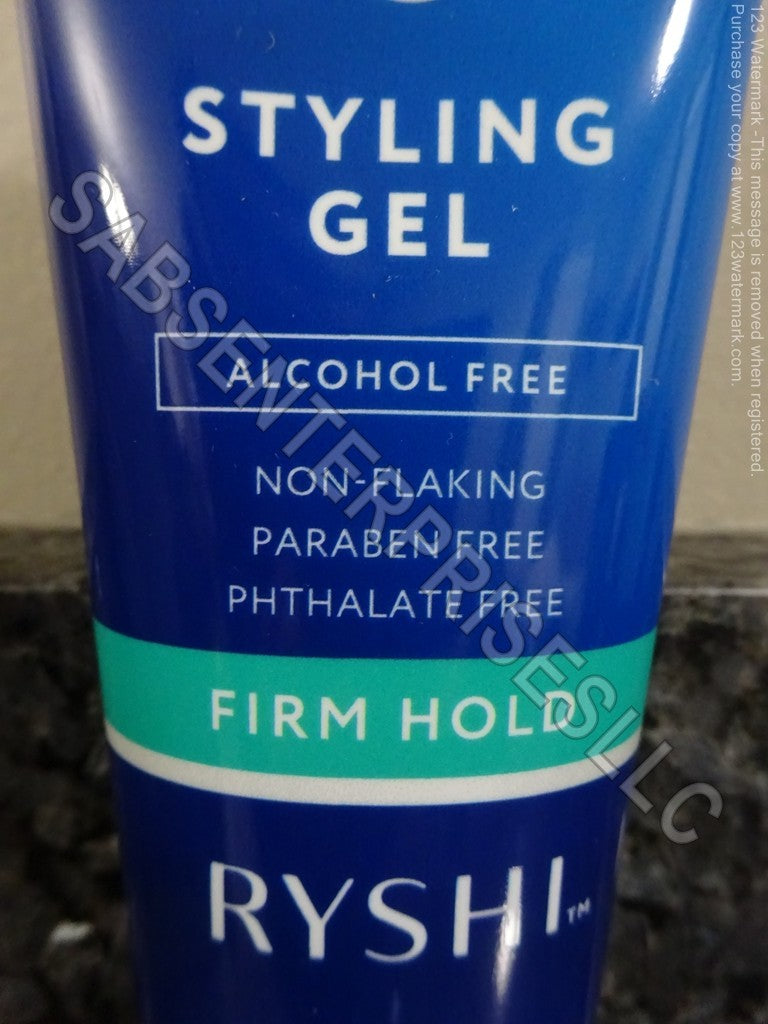 3 Pack Firm Hold Hair Styling Gels - Alcohol-Free, 8.5 Fl oz Each