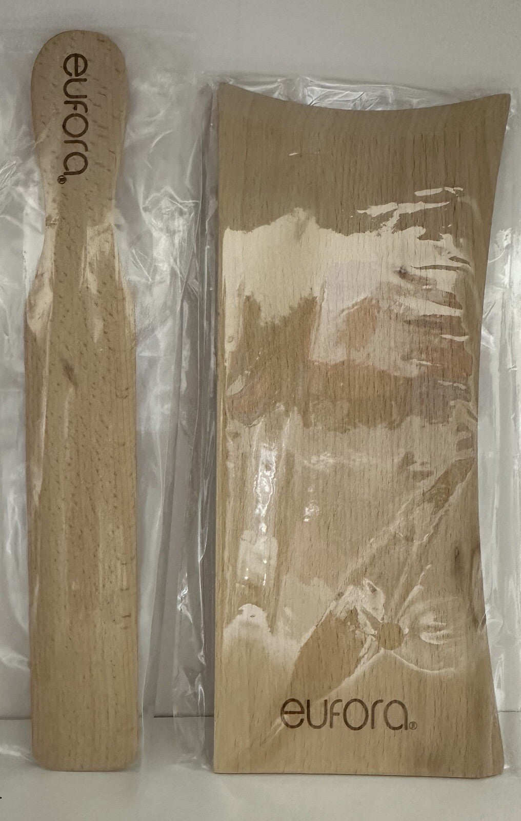 Wooden Balayage Board and Paddle Set for Hair Bleaching and Coloring