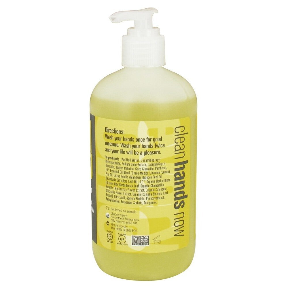 Liquid Hand Soap with Lemon & Mandarin Essential Oils - 12.75 oz