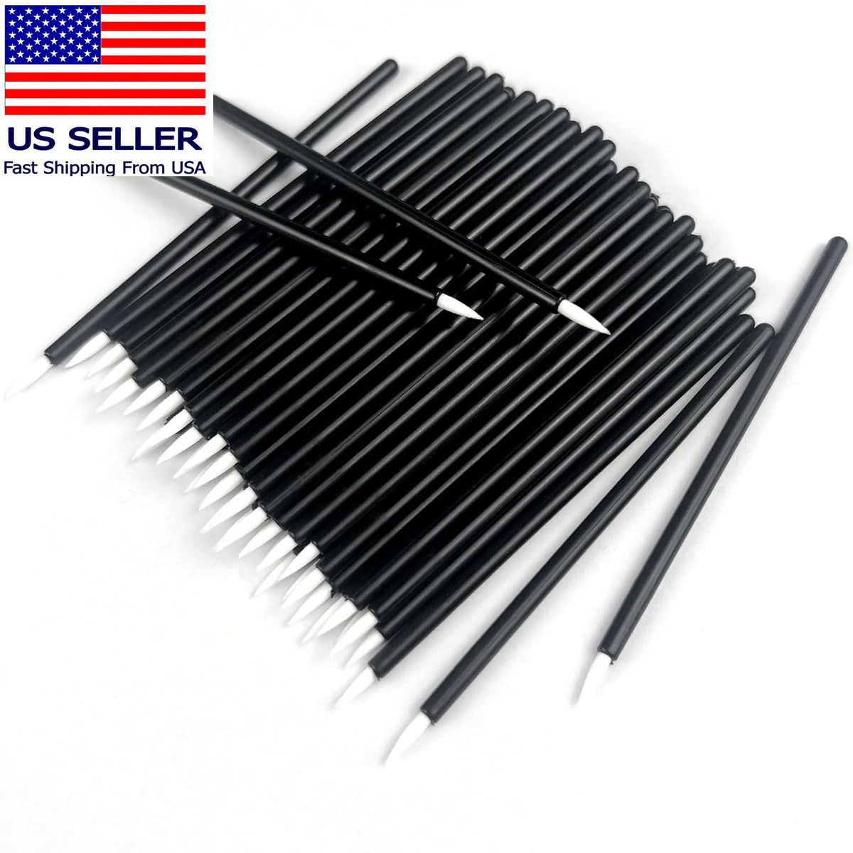 Disposable Eyeliner Brushes 100PCS Soft Precision Makeup Tools