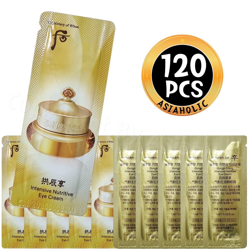 Intensive Nutritive Eye Cream Sample Set - Wrinkle Care for All Skin Types