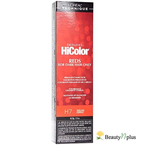 Hair Color for Dark Hair, Professional Permanent Creme - 1.74oz (6 Pack)