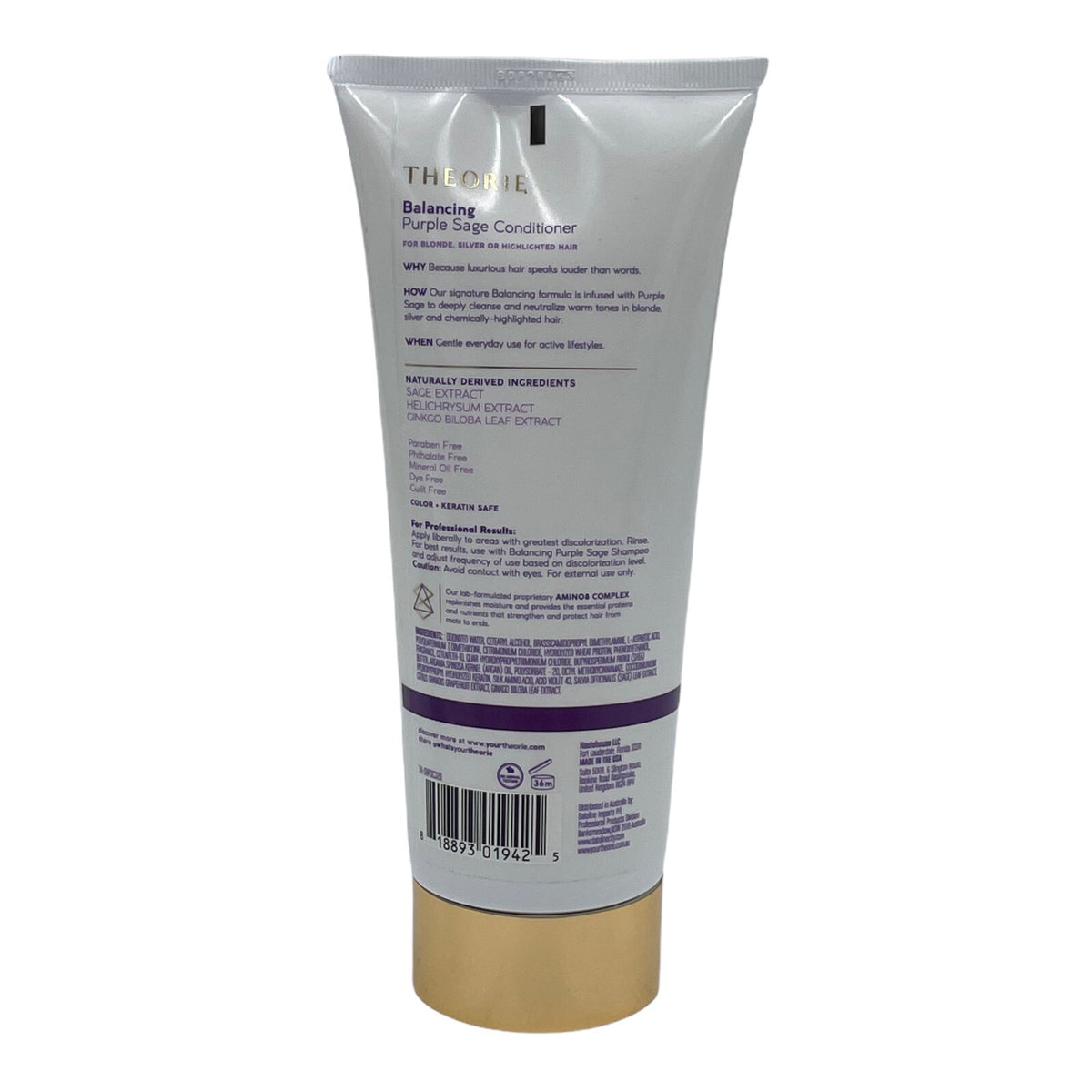 Theorie Balancing Purple Sage Shampoo & Conditioner Set Tone
