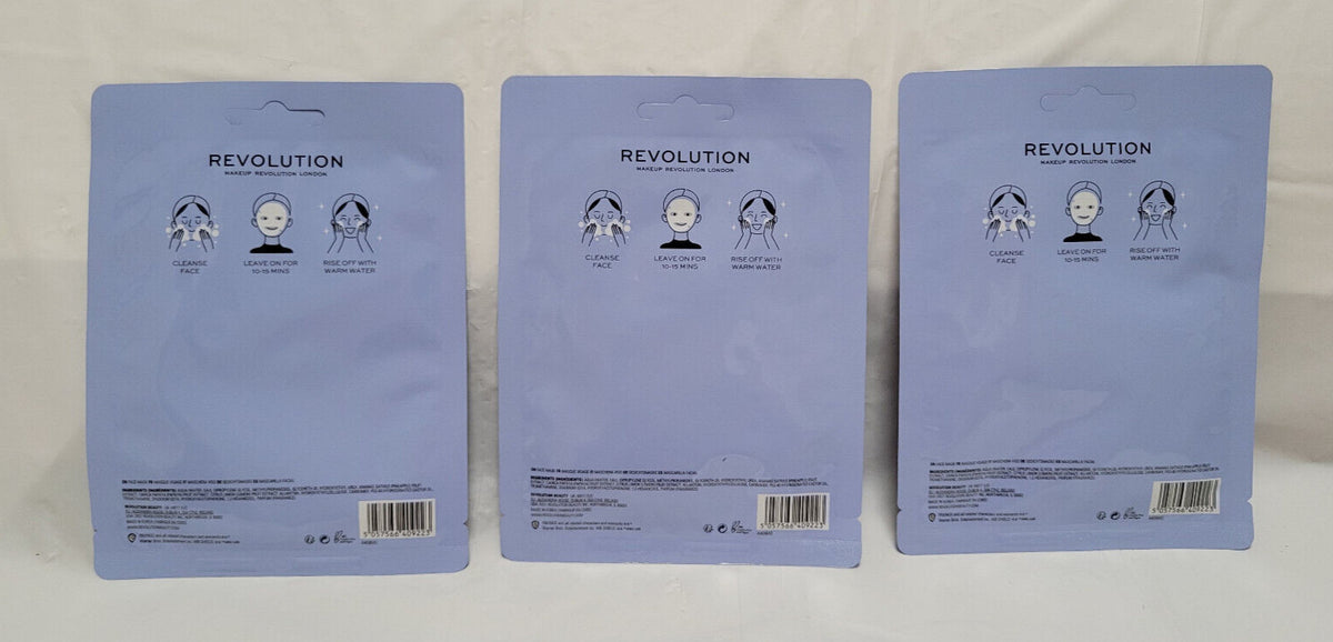Vitamin C Pineapple Sheet Mask - 3 Pack