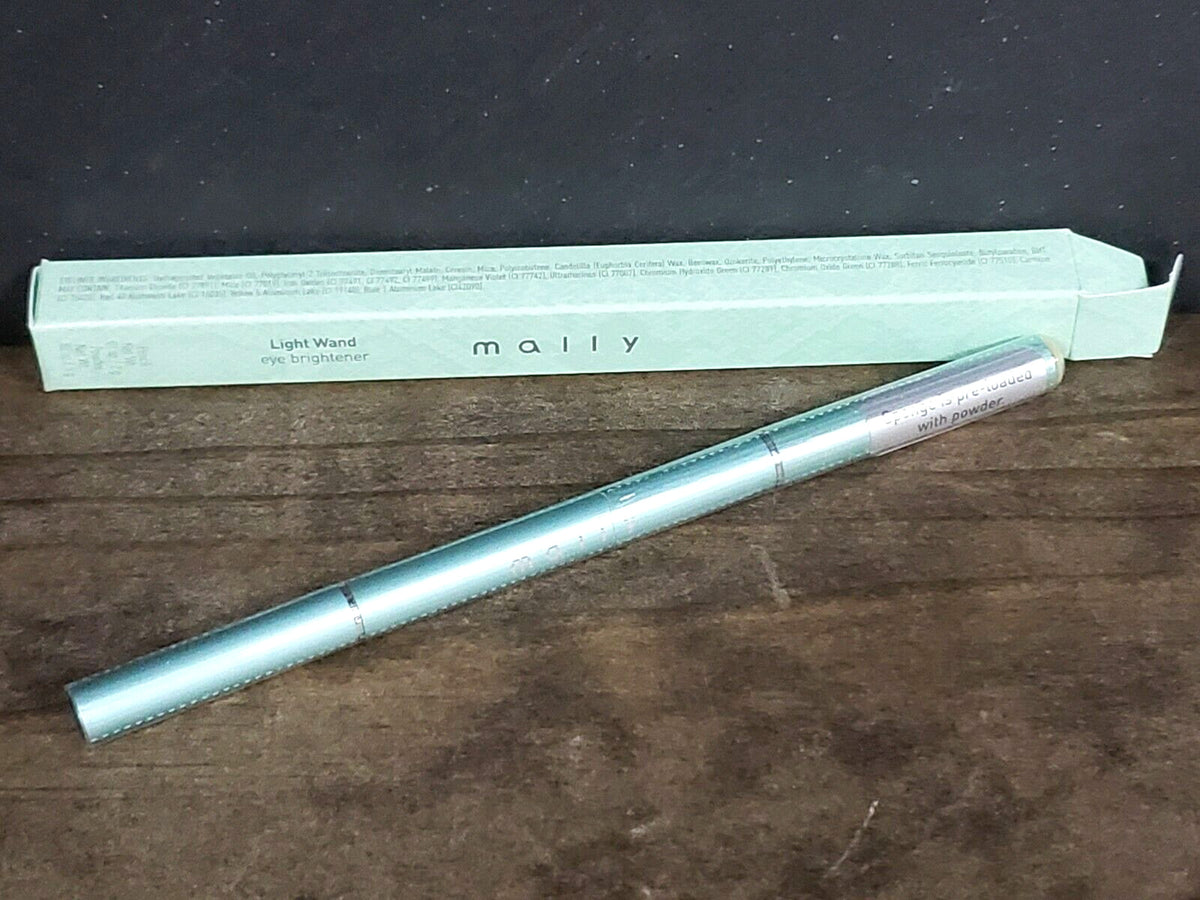 Mally Light Wand Eye Brightener Pencil + Illuminating Powder - Vermeil Full Size