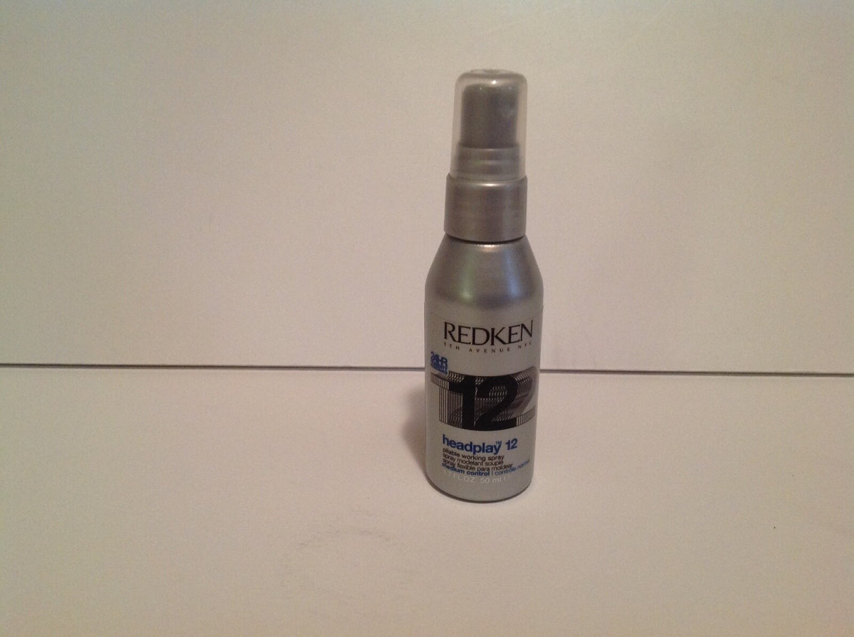 Redken Headplay 12 Pliable Working Hair Spray 1.7 oz - Rare